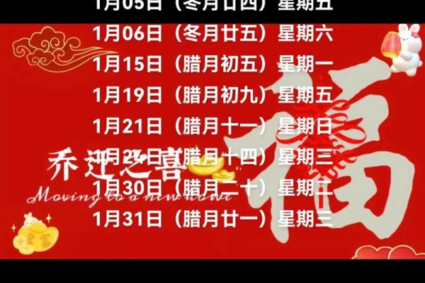 农历二月乔迁新居的黄道吉日 农历二月乔迁新居的黄道吉日
