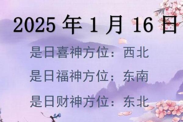 2025年财神方位查询表