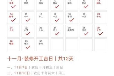 2024年老黄历装修吉日