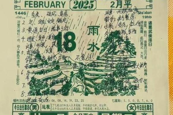 20025年2月黄道吉日