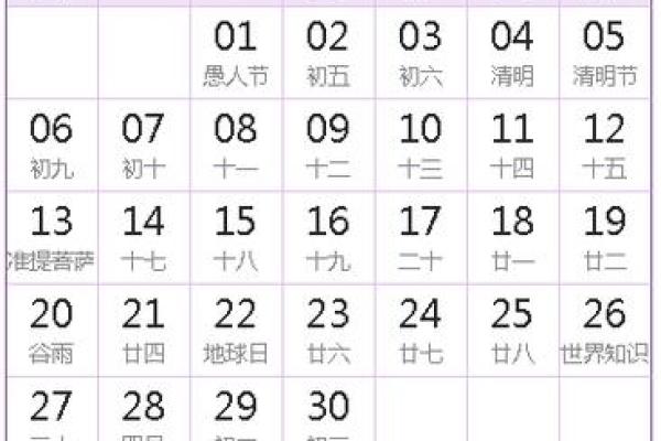 2025年日历带农历表