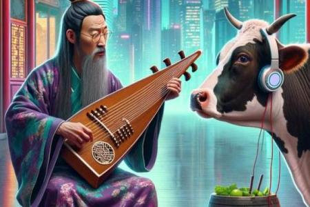 对牛弹琴是什么生肖(对牛弹琴是什么生肖动物)