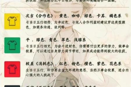 2025年4月13日五行穿衣每日分享