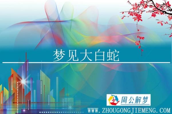 梦见大白蛇是什么预兆 梦见大白蛇是什么预兆