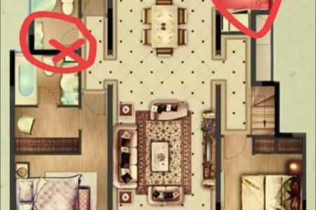 易经房子风水图