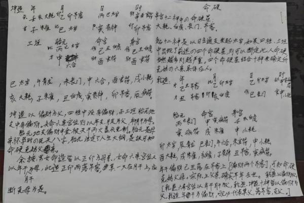 八字四柱算命：生辰八字男女命克妻克夫信息化解方法！