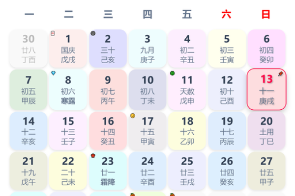 阴历10月十三日星座运势 阴历10月十三日星座运势
