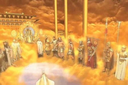 仙宗大掌门紫薇星君和摩罗