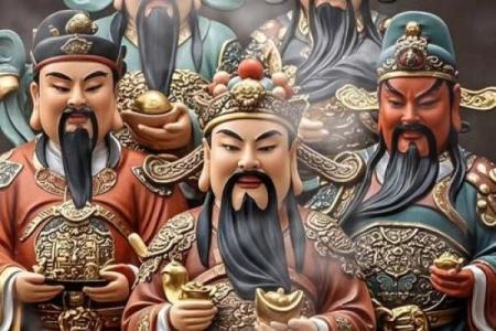 招财进宝五路财神都叫什么名字