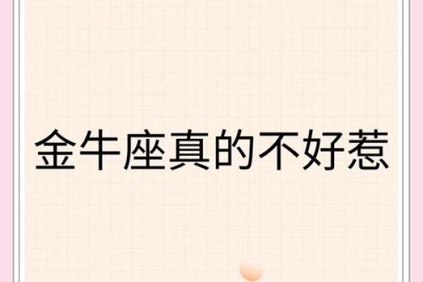 金牛座真的是一个讨好人的星座吗