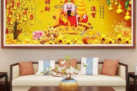 十字绣财神挂哪个位置合适，十字绣财神摆放位置？
