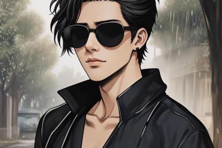 适合戴墨镜的星座男生