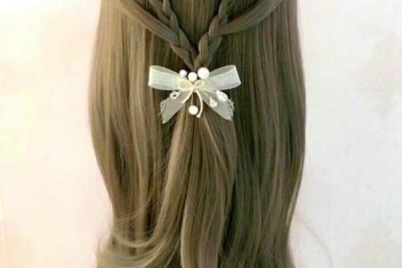 十二星座的头发怎么扎马尾辫女生