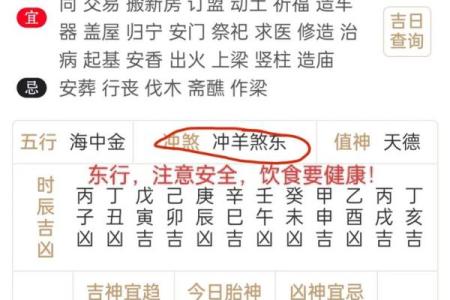 黄历今天的属相吉凶