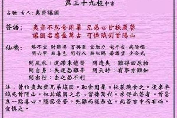 城隍灵签第十九签 城隍灵签第十九签