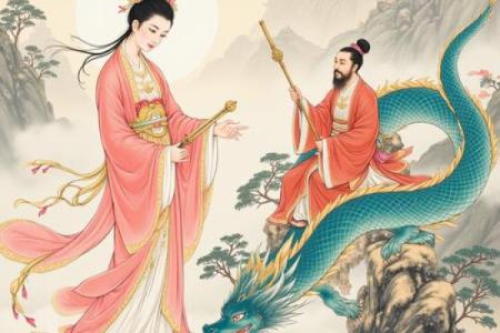 观音灵签舜天子传位水墨