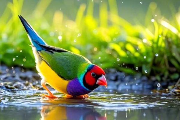 七彩文鸟风水 七彩文鸟风水