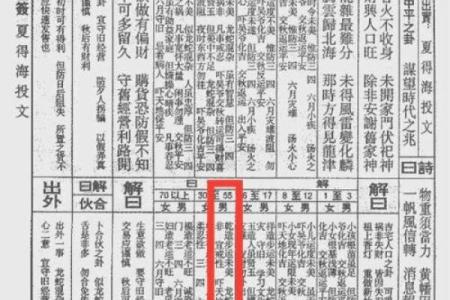 灵签每日运势详解大全