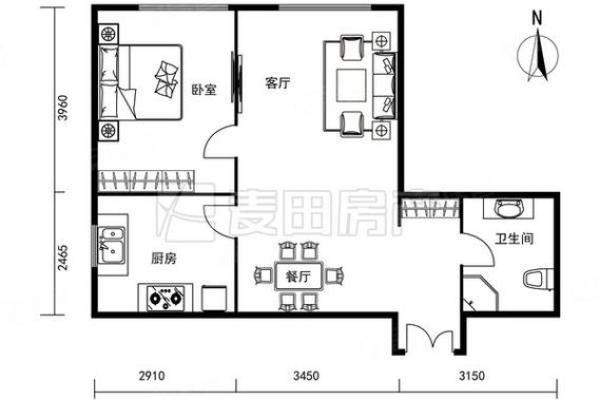 苹果社区户型图风水