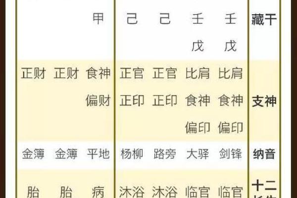 八字命盘详解，揭秘你的命运密码