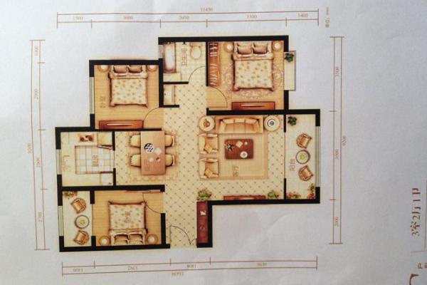 南北通透的房子风水画像