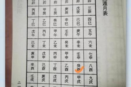 阴历八字