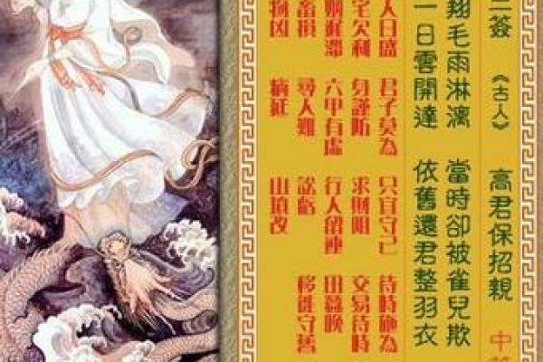 观音灵签第一百签上上签 观音灵签第一百签上上签