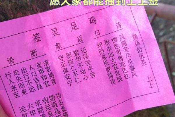 土地灵签6 土地灵签6