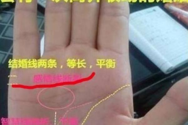 图解：手相婚姻线算命