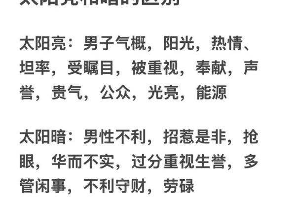 紫微斗数诸星落诸宫之：太阳星福德宫详解