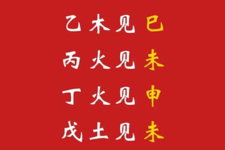 八字见三申一亥