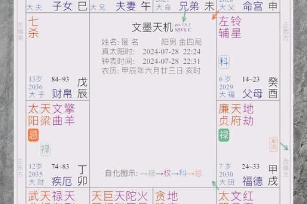 紫薇斗数命格测试