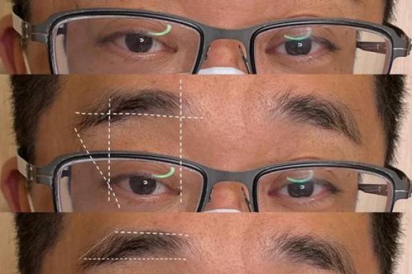 八字眉眉尾下垂的男人性格特点