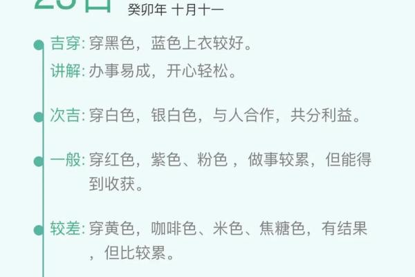 2025年4月11日穿衣五行