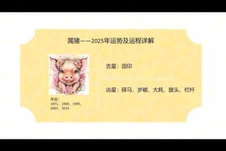2025属猪的全年运势 2025属猪人全年运势1983