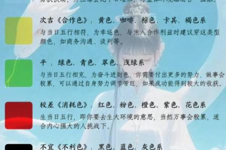 2021年8月6日五行穿衣指南(2021年8月6日五行穿衣每日分享)