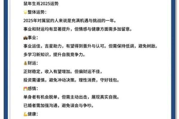 1996属鼠2025年运势及运程 1996属鼠2025年运势及运程