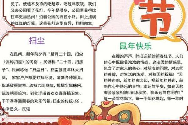 鼠年春节手抄报图片大全 鼠年春节手抄报图片大全