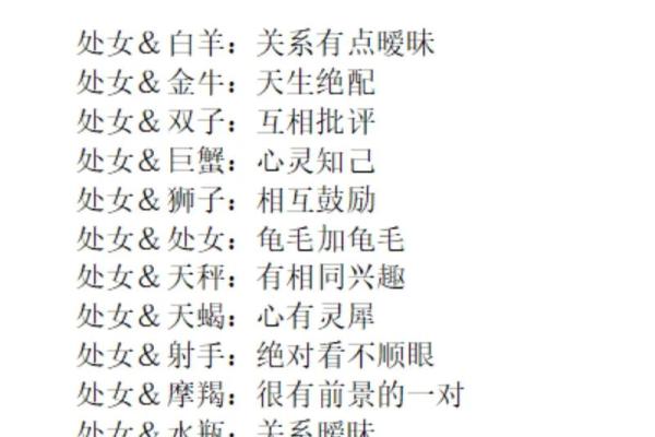 巨蟹座女与处女座男的匹配程度(巨蟹座女和处女座男配不配)