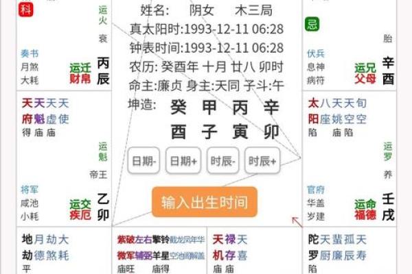 2025年4月19日卯时女命紫微斗数全解盘 2025年4月19日卯时女命紫微斗数全解盘