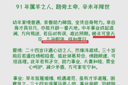 1991年属羊2025年运势完整版_1991属羊34岁有两喜