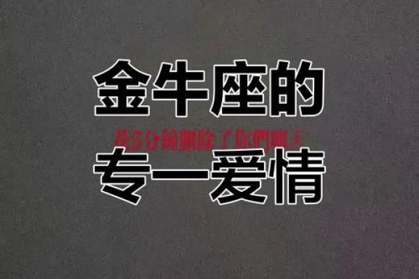 金牛座的爱情 金牛座的爱情