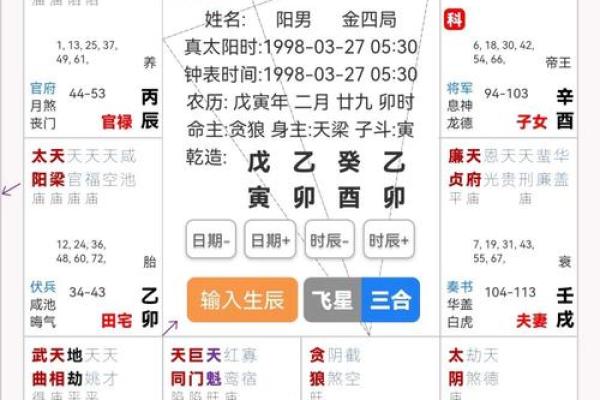 2025年4月6日卯时男命紫微斗数全解盘 2025年4月6日卯时男命紫微斗数全解盘