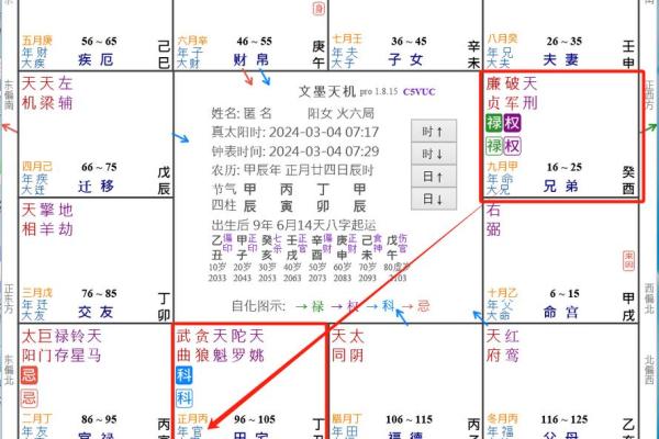 2025年4月17日子时女命紫微斗数全解盘 2025年4月17日子时女命紫微斗数全解盘