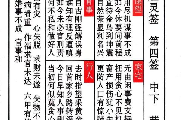 灵签第六签是凶是吉 灵签第六签是凶是吉