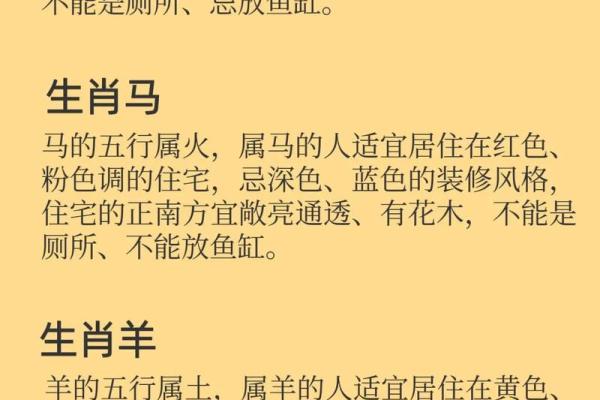 住宅风水与属相  住宅风水与属相相克