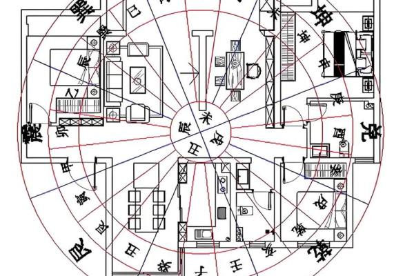 农村老房子与菜地风水布局