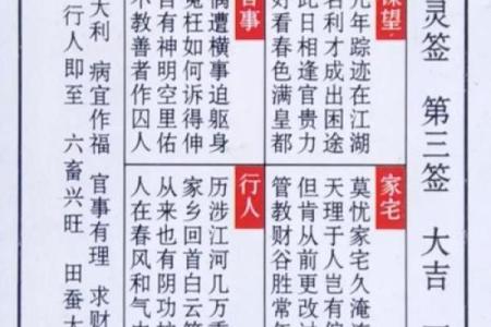 孔子灵签第31签