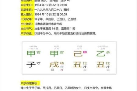 测算生辰八字