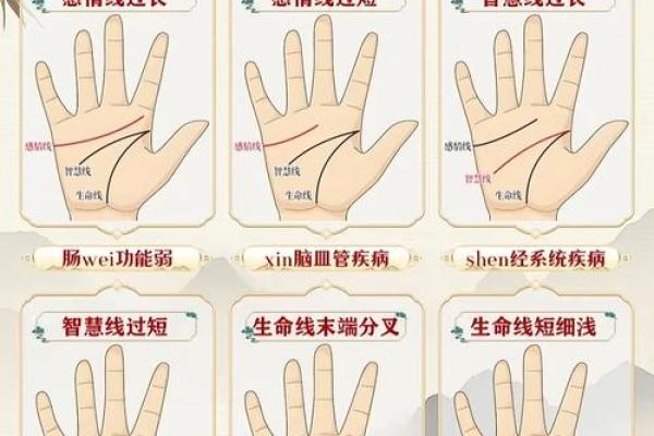 掌纹算命图解 通过手相看智慧